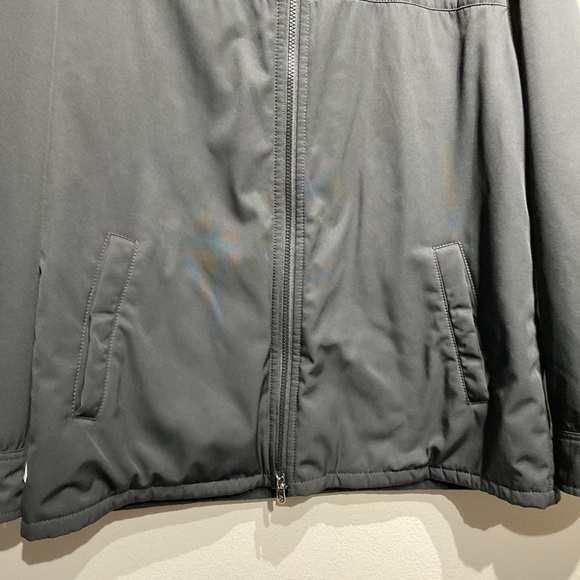 Armani Collezioni Weather Proof Jacket Size L.With Head Cover.Jacket Windbreaker - Picture 15 of 16